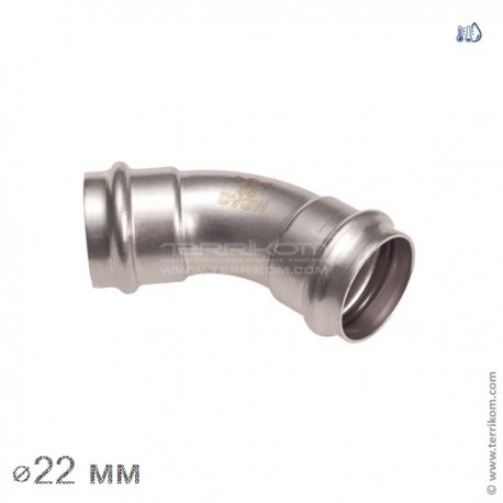 Угол 45° ВВ, IBP BPress Inox