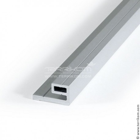 Профиль боковой L-2200 мм для душевой кабины, AL (алюминий анод.)