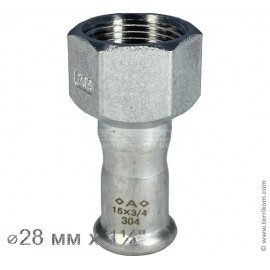 Соединение прямое с внутренней резьбой, IBP APress 304