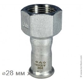 Соединение прямое с внутренней резьбой, IBP APress 304