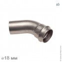 Угол 45° НВ, IBP BPress Inox