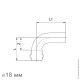 Угол 90° НВ, IBP BPress Inox