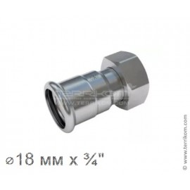 Соединение прямое с накидной гайкой, IBP APress 304