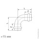 Угол 90° ВВ, IBP BPress Inox