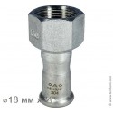 Соединение прямое с внутренней резьбой, IBP APress 304