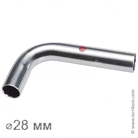 Угол 90° безраструбный НН, IBP B Press Carbon