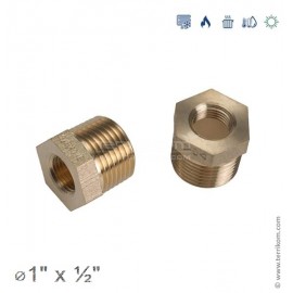 Футорка вставка редукц., с шестигранником, IBP 3000 (бронза)