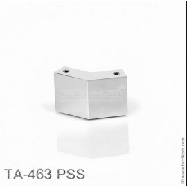 Соединитель труба-труба 135º, PSS (полированная нерж. сталь)