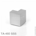 Соединитель труба-труба 90º, для душевой кабины «Акваслайд», SSS (матовая нержавеющая сталь)
