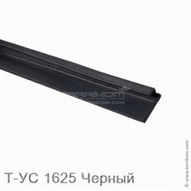 Уплотнитель для профиля T-40L, Т-400T для стекла 12 мм, чёрный